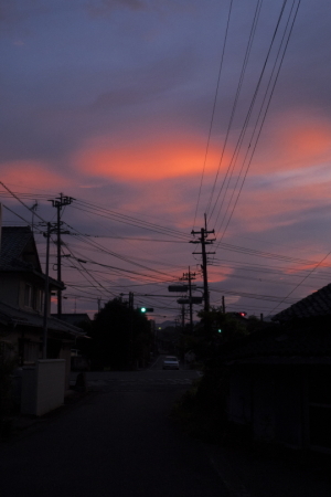 朝焼け